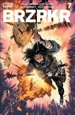 BRZRKR issue 7-B Daniel Warren Johnson Cover