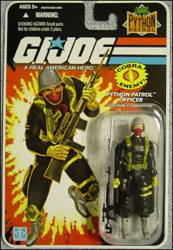 G.I. Joe 25th Anniversary Basic 3 3/4" Action Figures figure 24 Python Patrol Officer