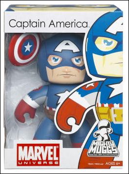 Mighty Muggs (Marvel) figure 18 Ultimate Captain America