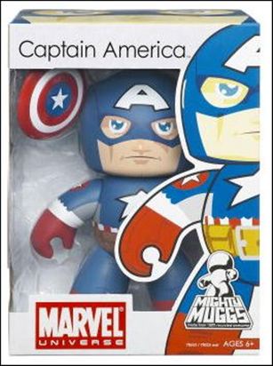 Mighty Muggs (Marvel) figure 18 Ultimate Captain America