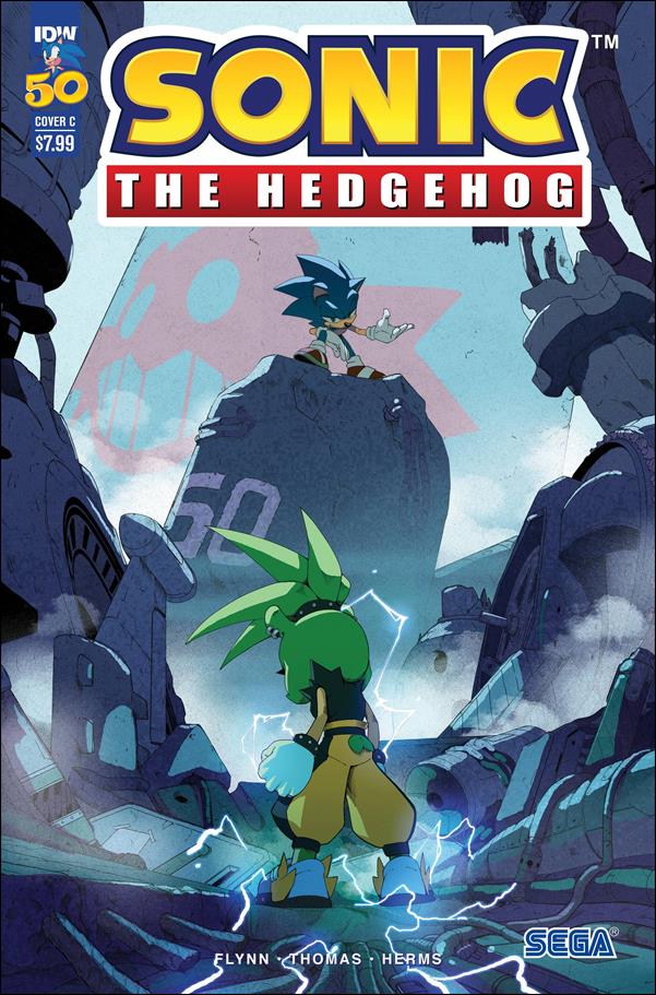 Sonic the Hedgehog (2018) issue 50-C Adam Bryce Thomas Cover