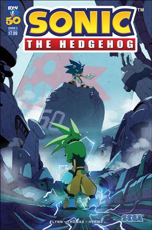 Sonic the Hedgehog (2018) issue 50-C Adam Bryce Thomas Cover