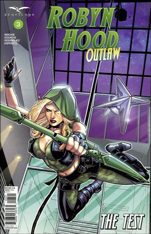 Robyn Hood: Outlaw issue 3-D Anthony Spay Cover