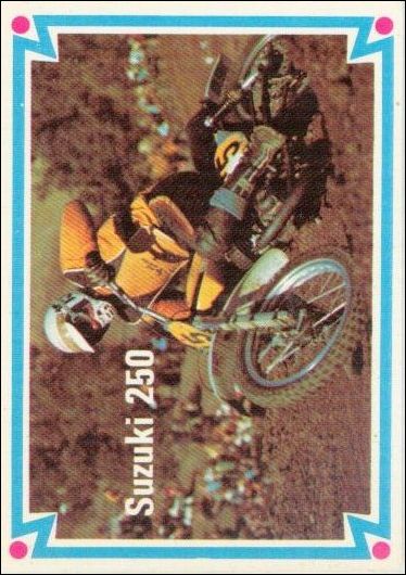 Choppers & Hot Bikes (Base Set) card 55 Suzuki 250