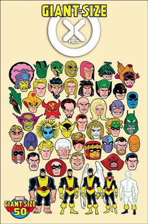 Giant-Size X-Men (2024) issue 1-B Dave Bardin Deadly Foes Cover