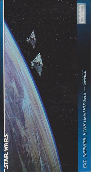 Star Wars Widevision (Base Set) card 49 Ext. Imperial Star Destroyers - Space
