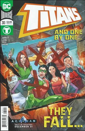 Titans (2016) issue 30 Ben Oliver Cover