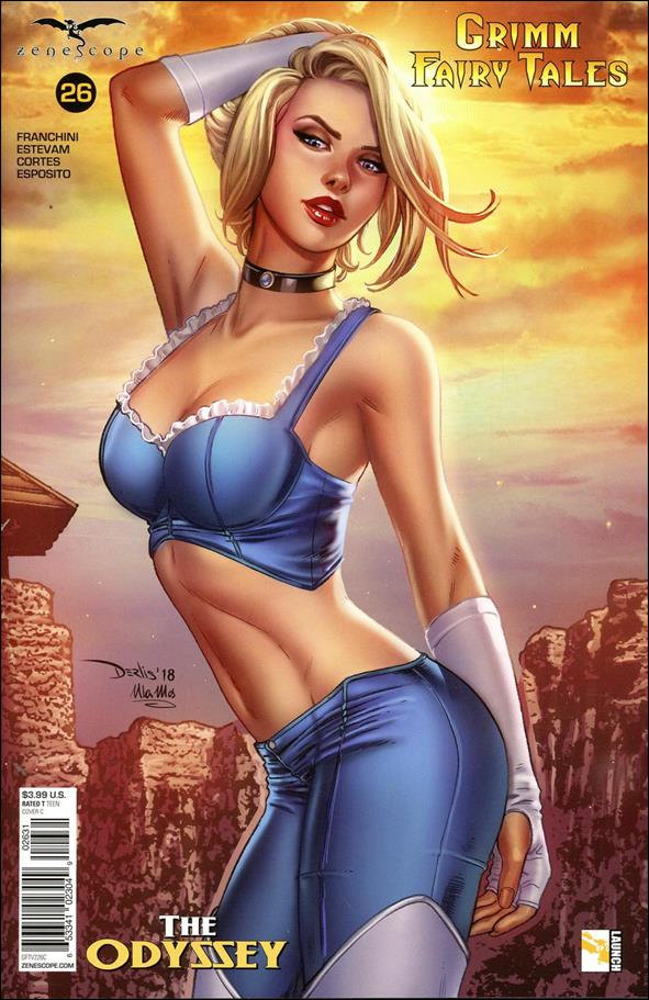 Grimm Fairy Tales (2016) issue 26-C Derlis Santacruz Cover