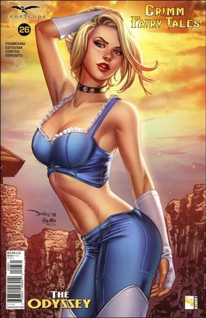 Grimm Fairy Tales (2016) issue 26-C Derlis Santacruz Cover