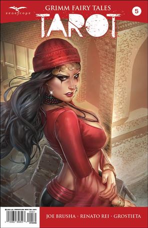 Grimm Fairy Tales: Tarot issue 5-C Derlis Santacruz Cover