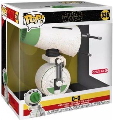 POP! Star Wars figure 336 D-O (10 Inch) Target Exclusive