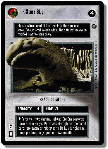 Star Wars: Dagobah Limited (Base Set) card 22 Space Slug