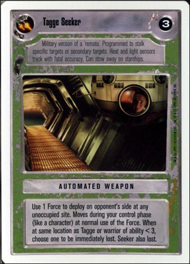 Star Wars: Premiere Unlimited (Base Set) card 314 Tagge Seeker