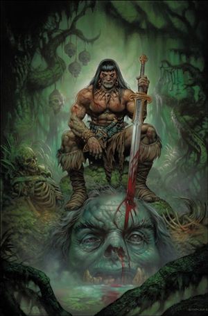 Conan the Barbarian (2023) issue 23-G Greg Staples Glow-in-the-Dark Cover