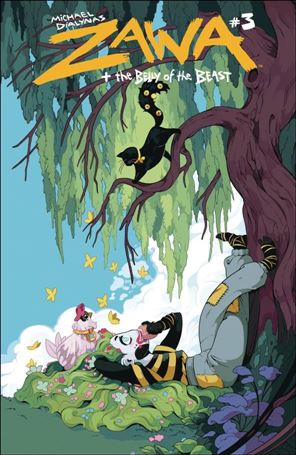 Zawa + The Belly of the Beast issue 3-B Dani Pendergast Cover