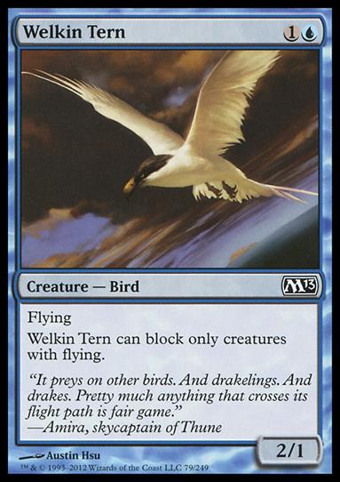 Magic the Gathering: 2013 Core Set (Base Set) card 79 Welkin Tern
