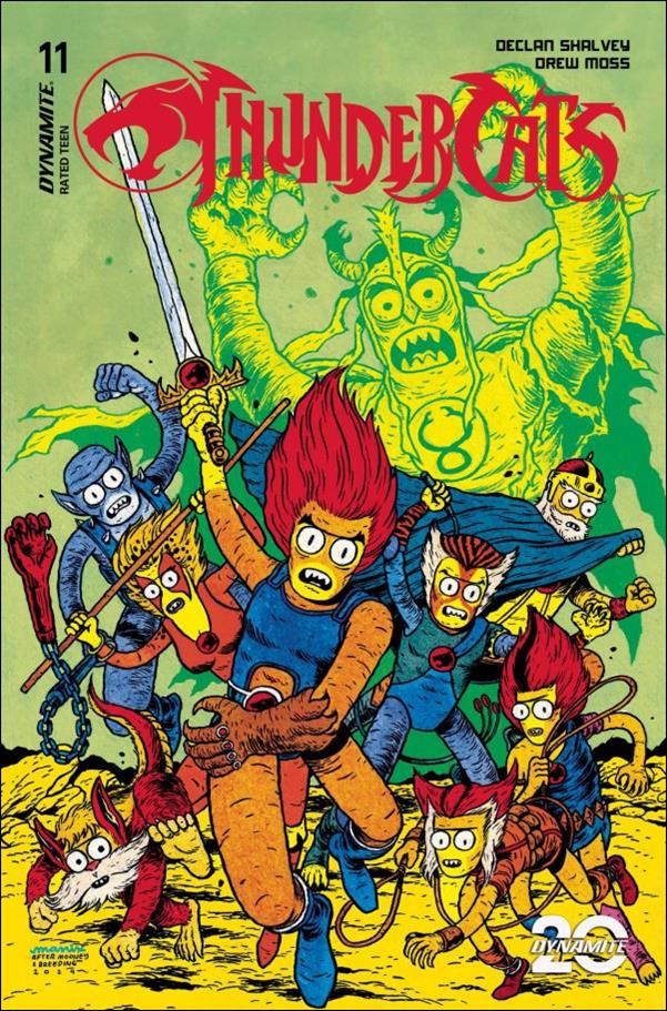 Thundercats (2024) issue 11-I Manix Abrera Foil Cardstock Cover