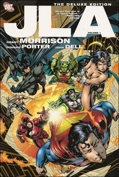 JLA: The Deluxe Edition issue 1 Dust Jacket