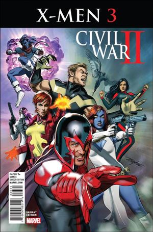 Civil War II: X-Men issue 3-B Mike Mayhew Cover