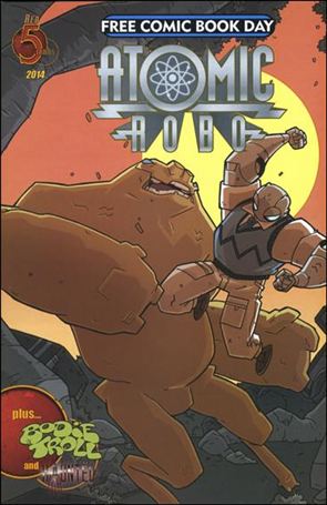 Atomic Robo / Bodie Troll / Haunted Free Comic Book Day 2014 Cover Image 1