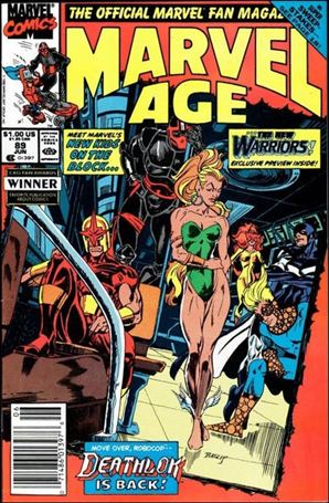 Marvel Age (1983) issue 89-B Newsstand Edition