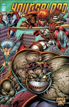 Youngblood (1995)  issue 2 Rob Liefeld Cover