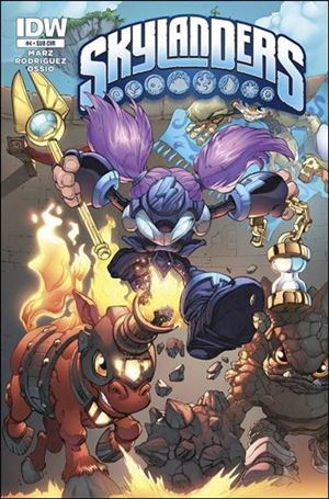 Skylanders issue 4-B Mike Bowden Subscription Cover