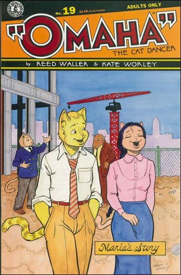 Omaha the Cat Dancer (1984) issue 19