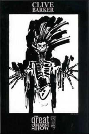 Clive Barker's The Great and Secret Show issue 7-B Black and White Cover