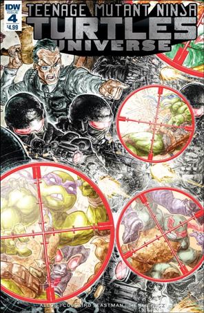 Teenage Mutant Ninja Turtles Universe issue 4 Freddie E. Williams II Cover