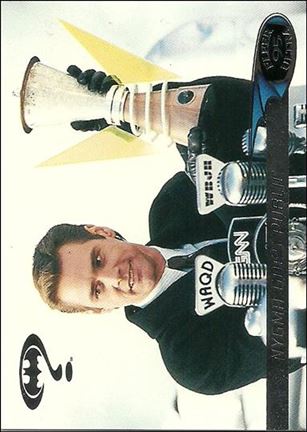 Batman Forever Fleer Ultra (Base Set) card 76 Nygma Goes Public