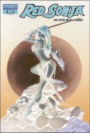 Red Sonja (2005) issue 10-F Joe Benitez 1:20 Negative Cover
