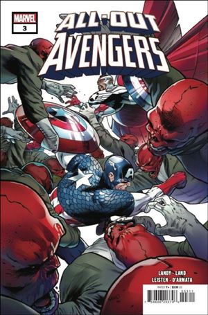 All-Out Avengers issue 3 Greg Land Cover
