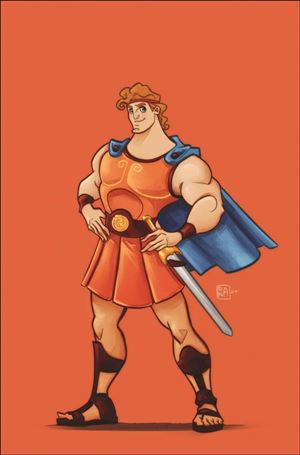 Hercules (2024) issue 1-J Alessandro Ranaldi 1:10 Virgin Neg. Space Cover