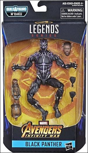 Marvel Legends Infinite: Black Panther (M'Baku Series) figure 6 Black Panther (Vibranium Armor)