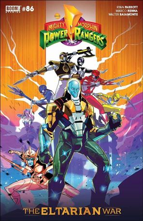 Mighty Morphin issue 16-B Eleonora Carlini Cover