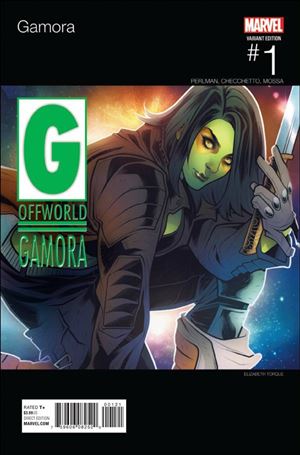 Gamora issue 1-B Elizabeth Torque Marvel Hip Hop Cover
