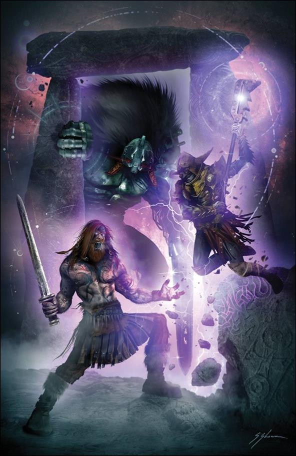 Starhenge, Book One: The Dragon & the Boar issue 6-D Shearon Cover