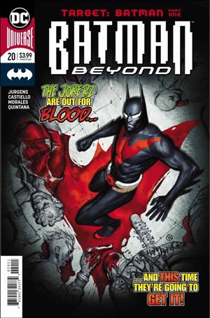 Batman Beyond (2016) issue 20 Viktor Kalvachev Cover