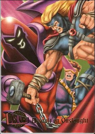 Marvel Ultra: Onslaught (Base Set) card 75 Assault on Onslaught