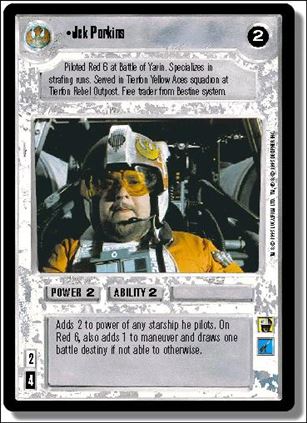 Star Wars: Premiere Limited (Base Set) card 186 Jek Porkins
