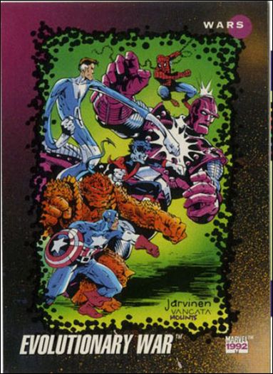 Marvel Universe: Series 3 (Base Set) card 185 Evolutionary War