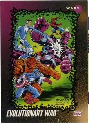Marvel Universe: Series 3 (Base Set) card 185 Evolutionary War