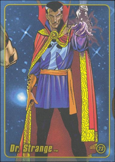 Marvel Heroes Figure Factory: Series 1 (Base Set) card 23 Dr. Strange