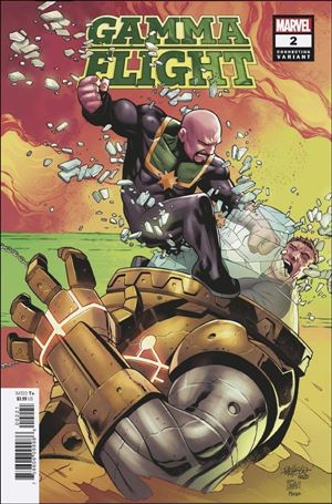 Gamma Flight issue 2-B Carlos Pacheco Connecting Cover