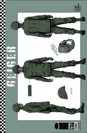 Geiger (2024) issue 12-C Gary Frank Design Wraparound Cardstock Cover