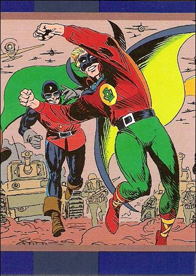 DC Cosmic Teams (Base Set) card 8 Justice Society of America: Card 2