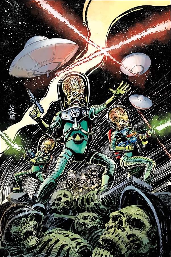 Mars Attacks (2018) issue 1-J Tom Mandrake 1:40 Virgin Cover