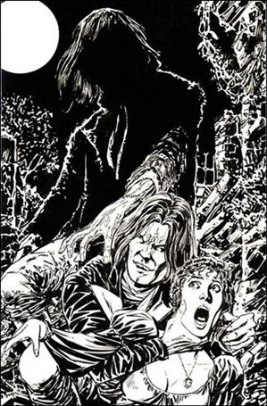 Angel vs Frankenstein issue 1-B John Byrne 1:10 Virgin Sketch Cover