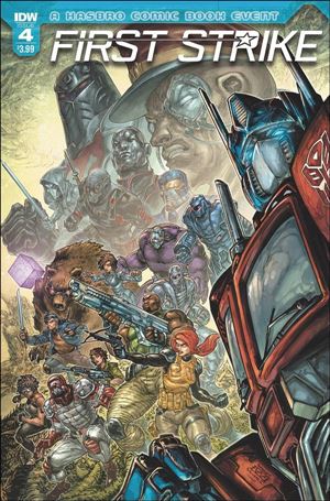First Strike issue 4 Freddie Williams II Cover